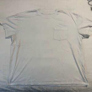 Goodfellow Plain White Pocket Tee Size XXL